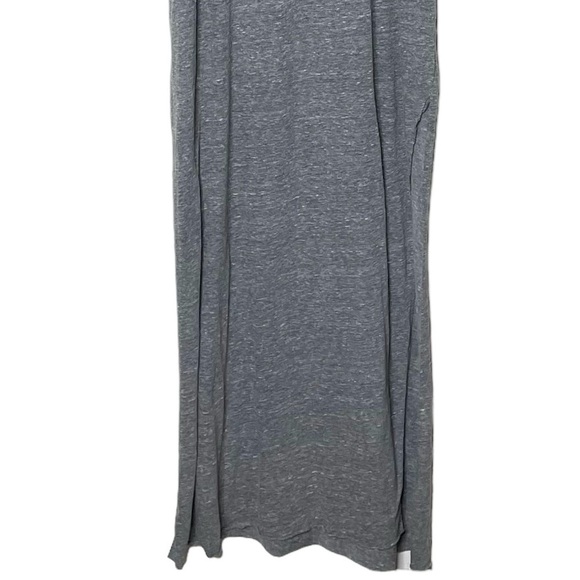 Free People Beach Cut Out Waist Gray Sleeveless Maxi Dress - Picture 9 of 12